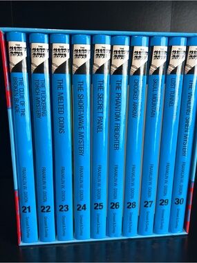 The Hardy Boys Book Box Set - 21-30 - Hardcover